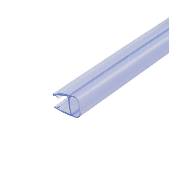 Douchedeur op maat XL met helder glas Douchedeur op maat XL met helder glas