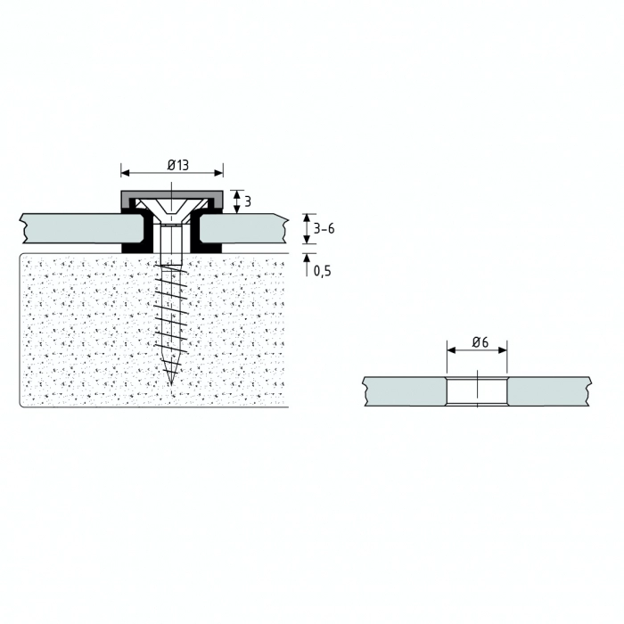 Glazen keuken spatwand helder glas