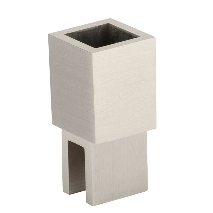 Verticale-glasaansluiting-vierkant-rvs