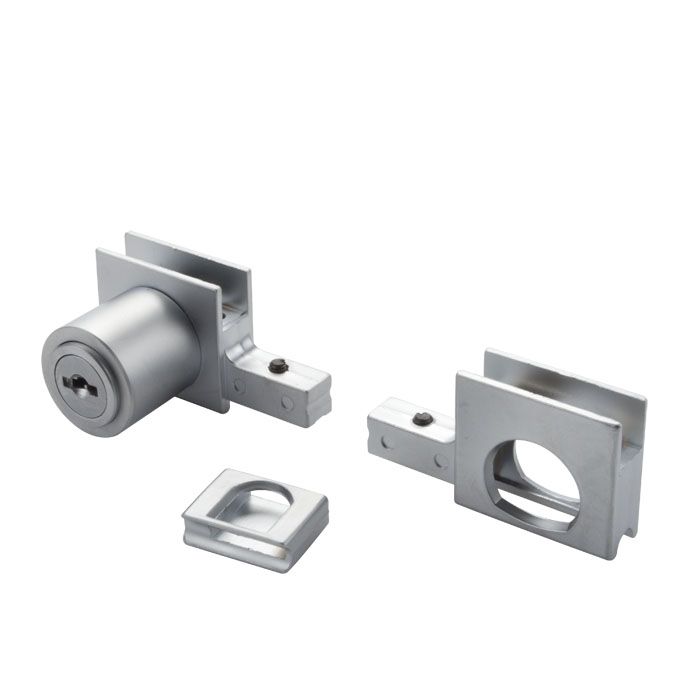 Drukslot met tegenkast voor schuifloket Slotkast-met-cilinder-schuifloket