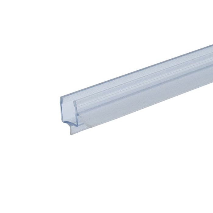 Douchestrip met lekdorpel en korte lip Douchestrip met lekdorpel en korte lip