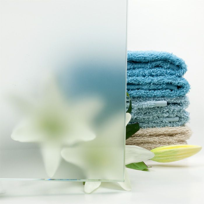 Luxe douchewand op maat met matglas Luxe douchewand op maat met matglas