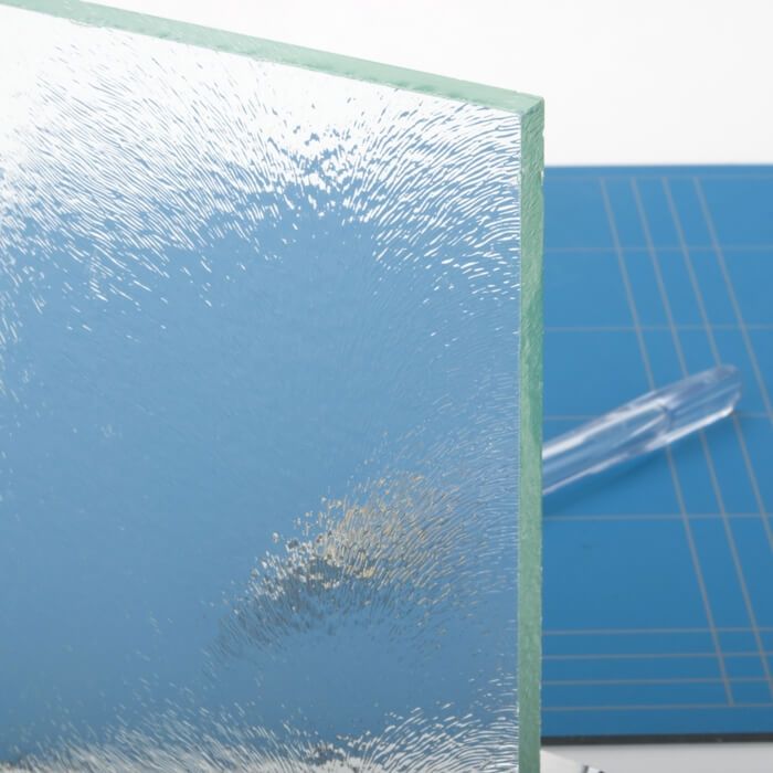 Opdekdeur van chinchilla glas Opdekdeur van chinchilla glas