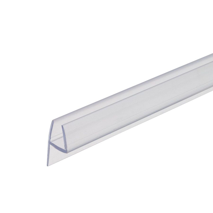 Douchestrip met korte aanslag-lip in lijn Douchestrip-korte-aanslag-lip