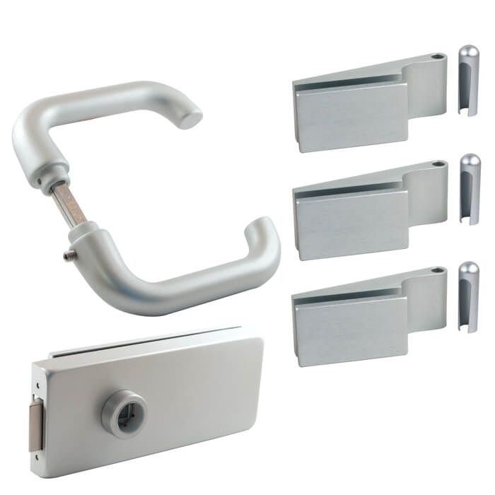 Opdekdeur XL van matglas Opdekdeur XL van matglas