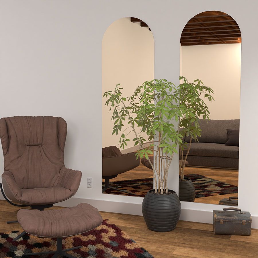 Boogspiegel-champagne