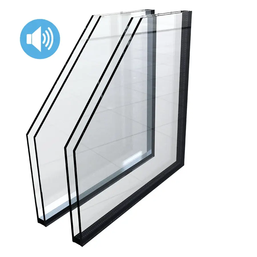 Geluidswerend dubbel glas HR++ Geluidswerend dubbel glas HR++