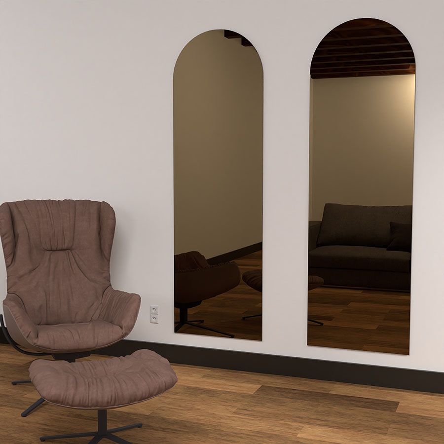 Toogspiegel brons - 4mm