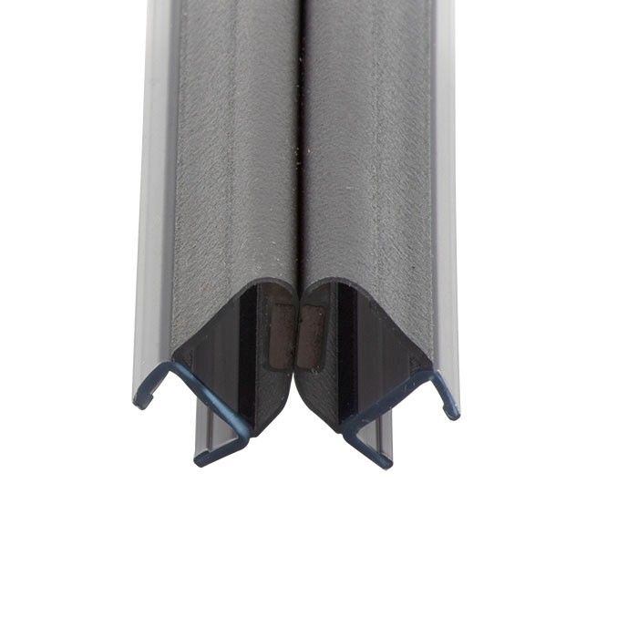 Zwarte magneetstrip met haakse hoek 90º Zwarte magneetstrip met haakse hoek 90º