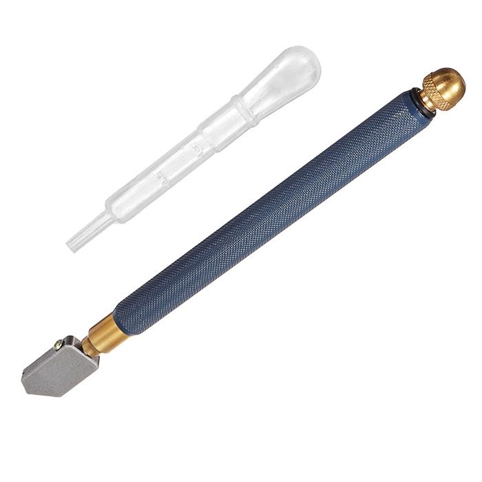 TOYO Glassnijder TC-1P – Smalle Kop, 138° Snijhoek, Transparant Handvat – Voor Glas Van 2-10 Mm